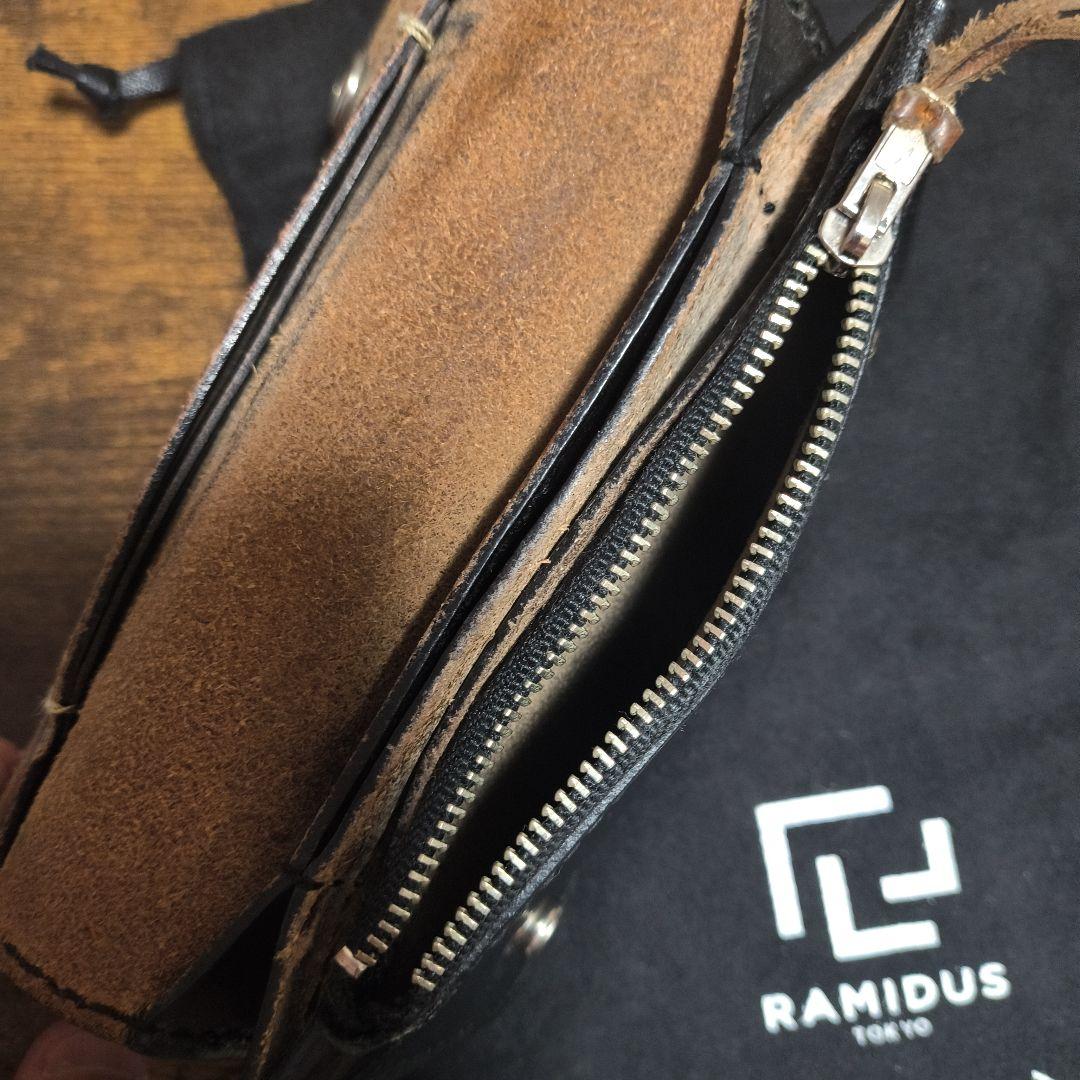 ラミダスxウルフズヘッド ウォレット RAMIDUS×WOLF'S HEAD