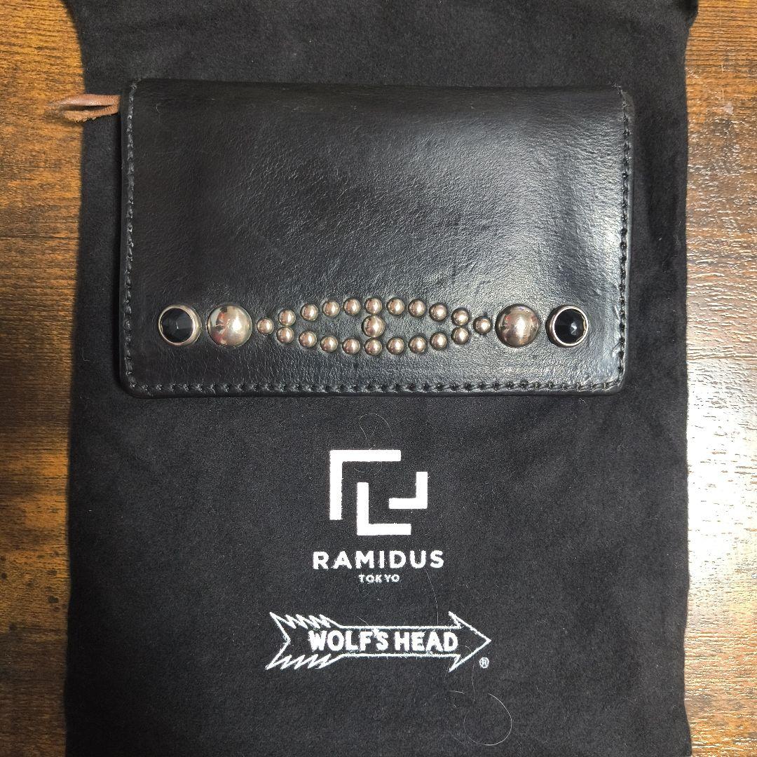ラミダスxウルフズヘッド ウォレット RAMIDUS×WOLF'S HEAD