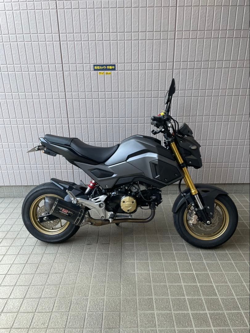 NONDA グロム JC75 ヨシムラ サイクロン マフラー