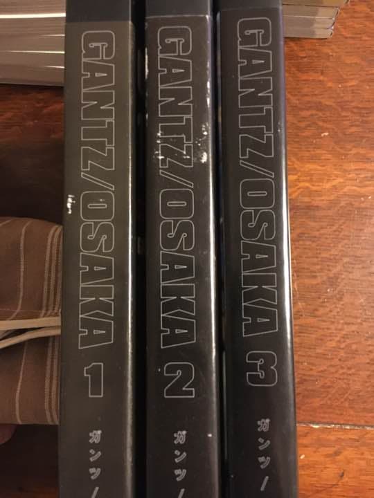 ガンツコンビニ版1〜3巻、コミック版29〜37巻&ガンツオーサカ全3巻