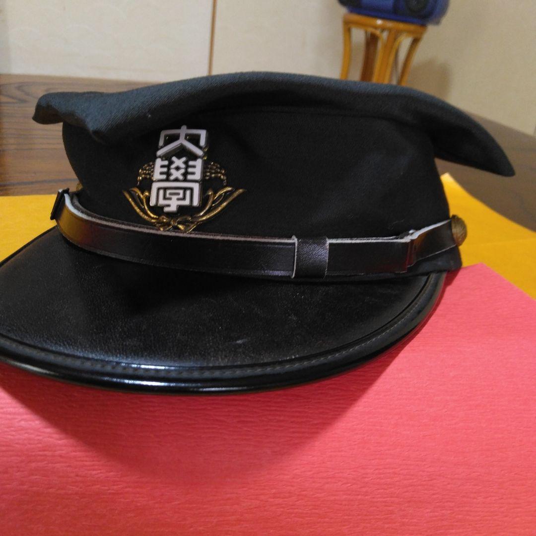 早稲田大学-角帽-ビンテージ-1966年頃購入。