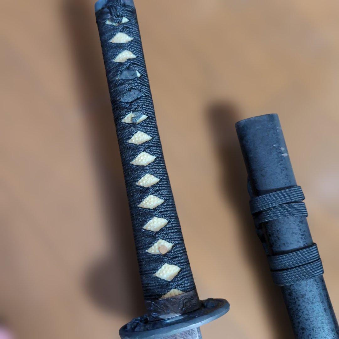 伝統的な日本模造刀 鋼製100センチ