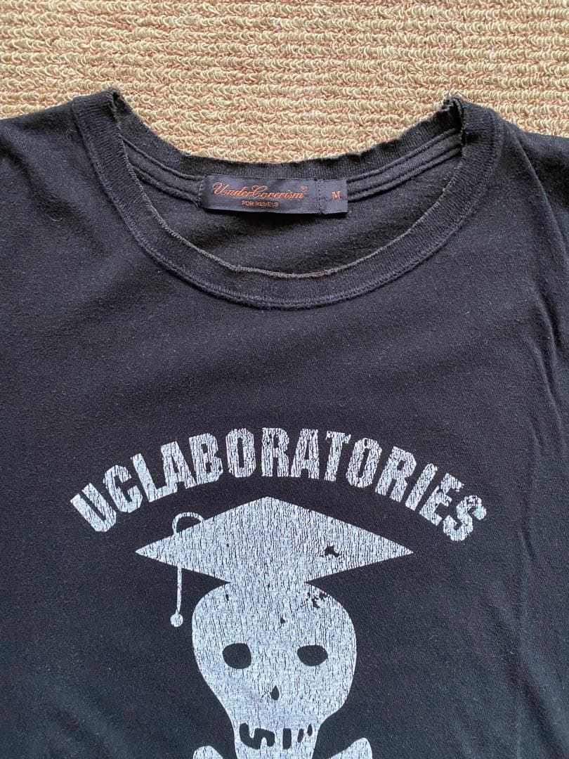 UNDERCOVER 03AW paper doll スカル ドクロ Tシャツ