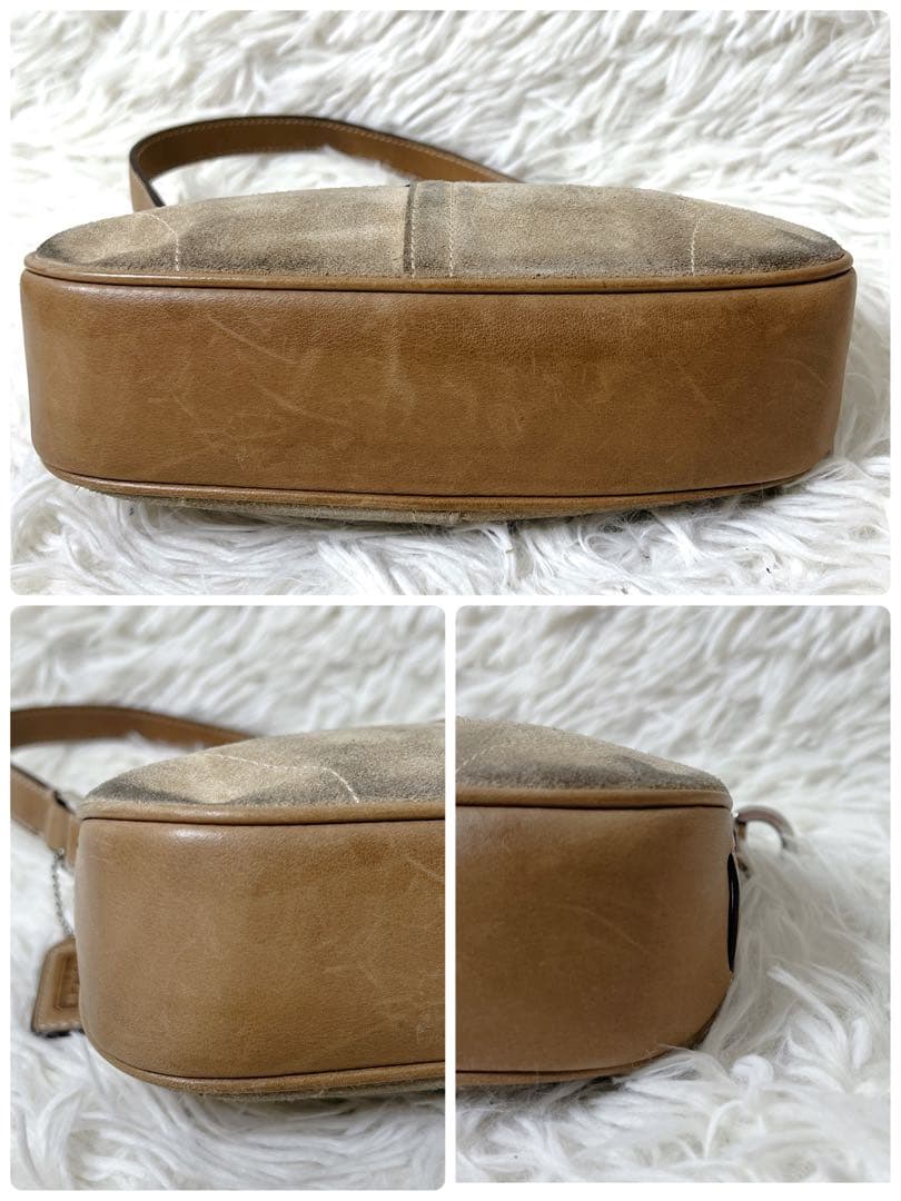 バッグ COACH Suede Hobo Shoulder Bag Y2K soho