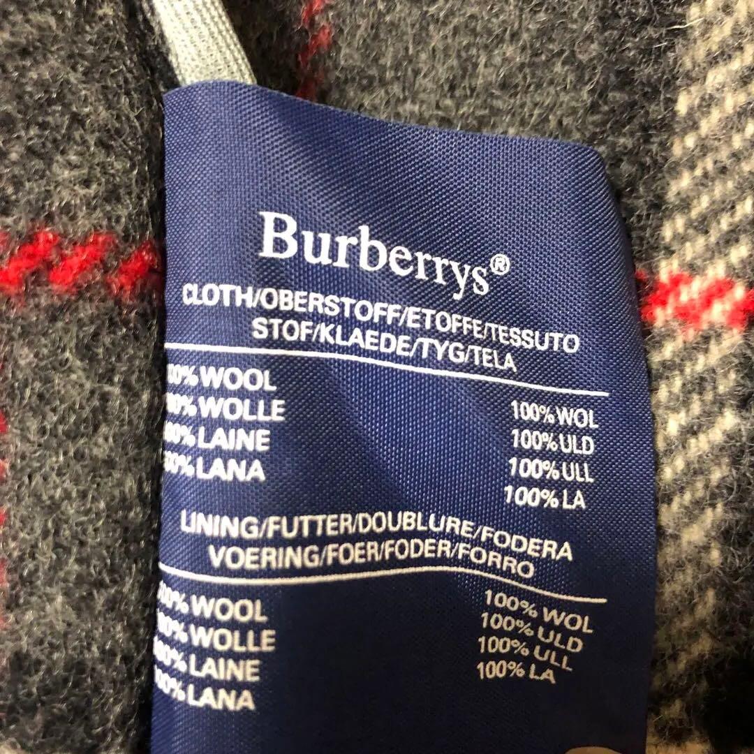 BURBERRYS バーバリー ダッフルコート 英国製　グレー