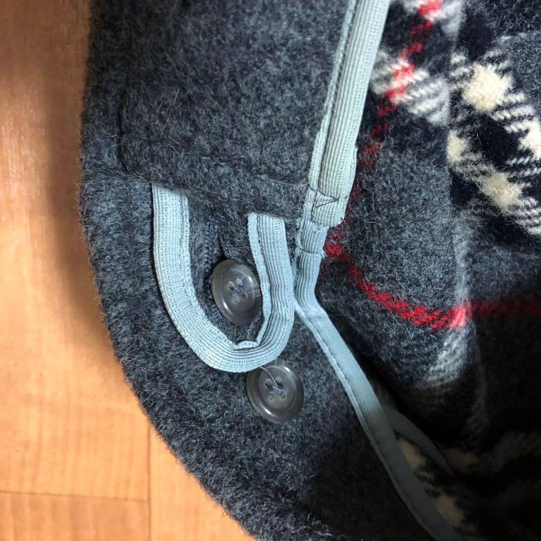 BURBERRYS バーバリー ダッフルコート 英国製　グレー