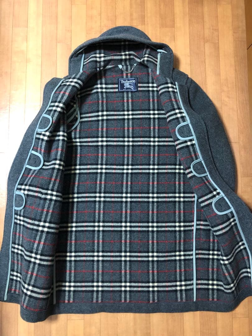 BURBERRYS バーバリー ダッフルコート 英国製　グレー
