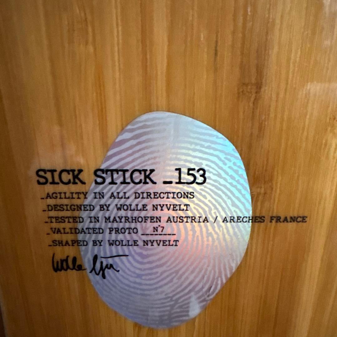 スノーボード Salomon HPS sick stick 153