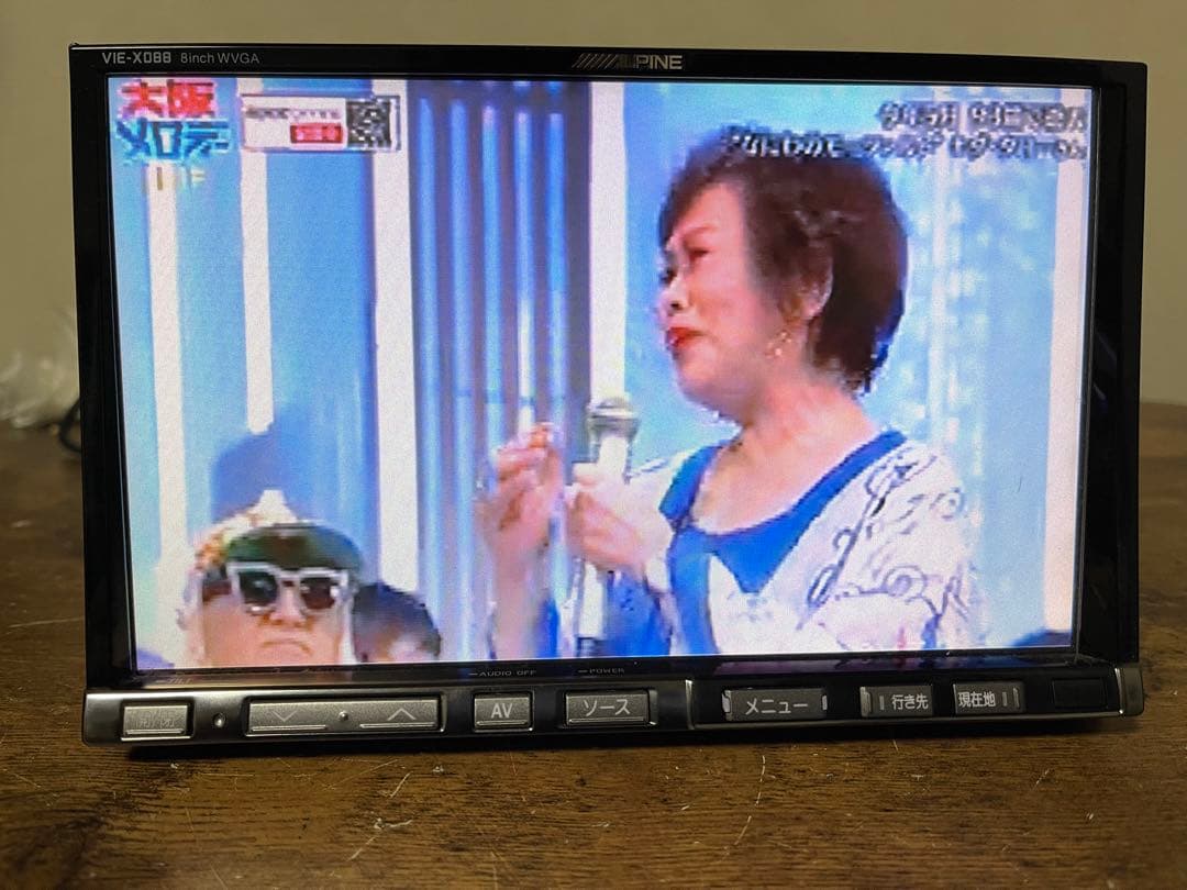 アルパインVIE-X088 8型ワイド フルセグ-アルパインのリアカメラ-S