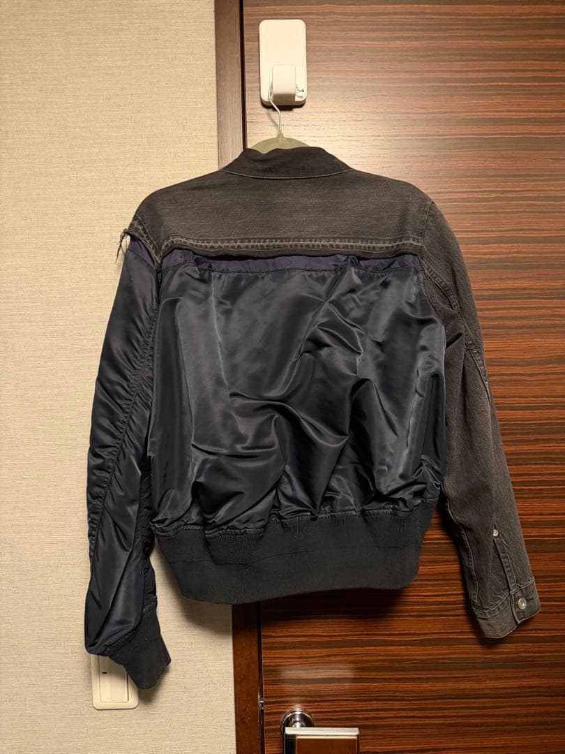 sacai ドッキングデニムジャケット