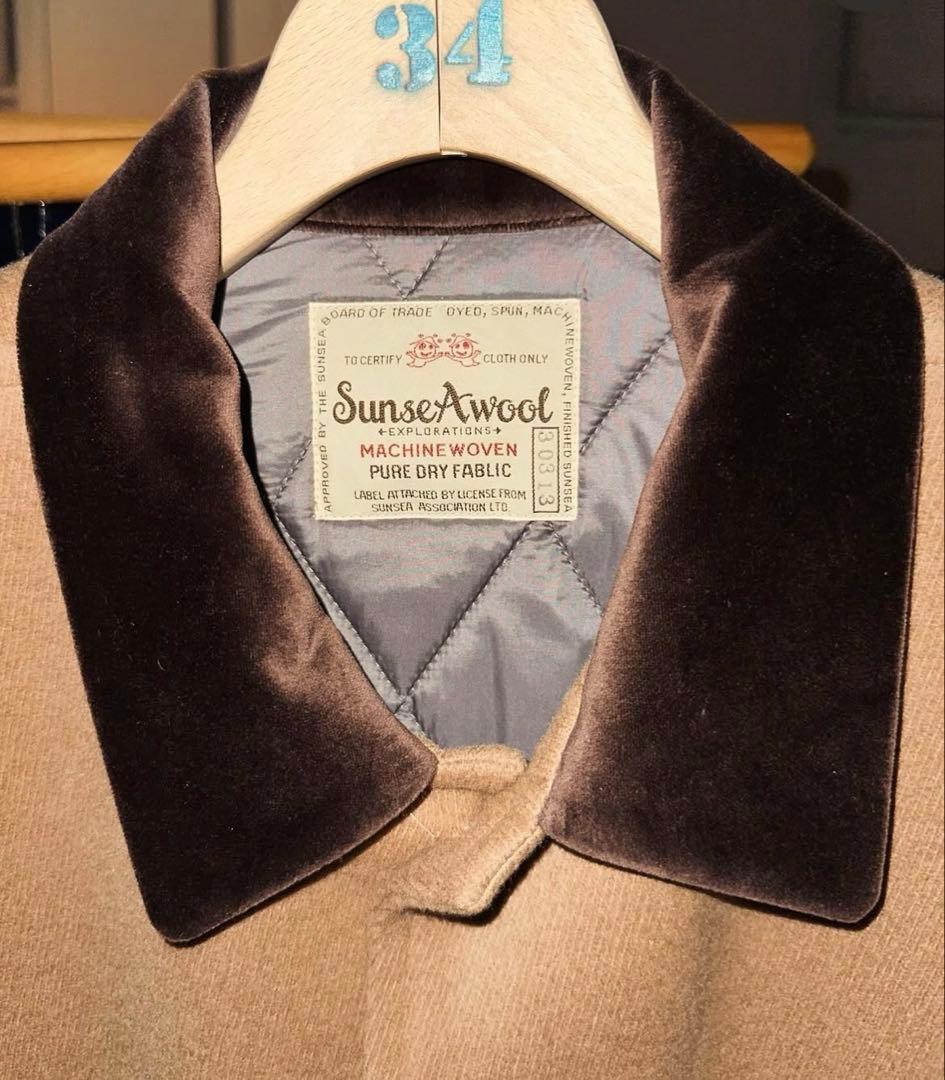 SUNSEA RAKUDA Coveralls Camel サンシー