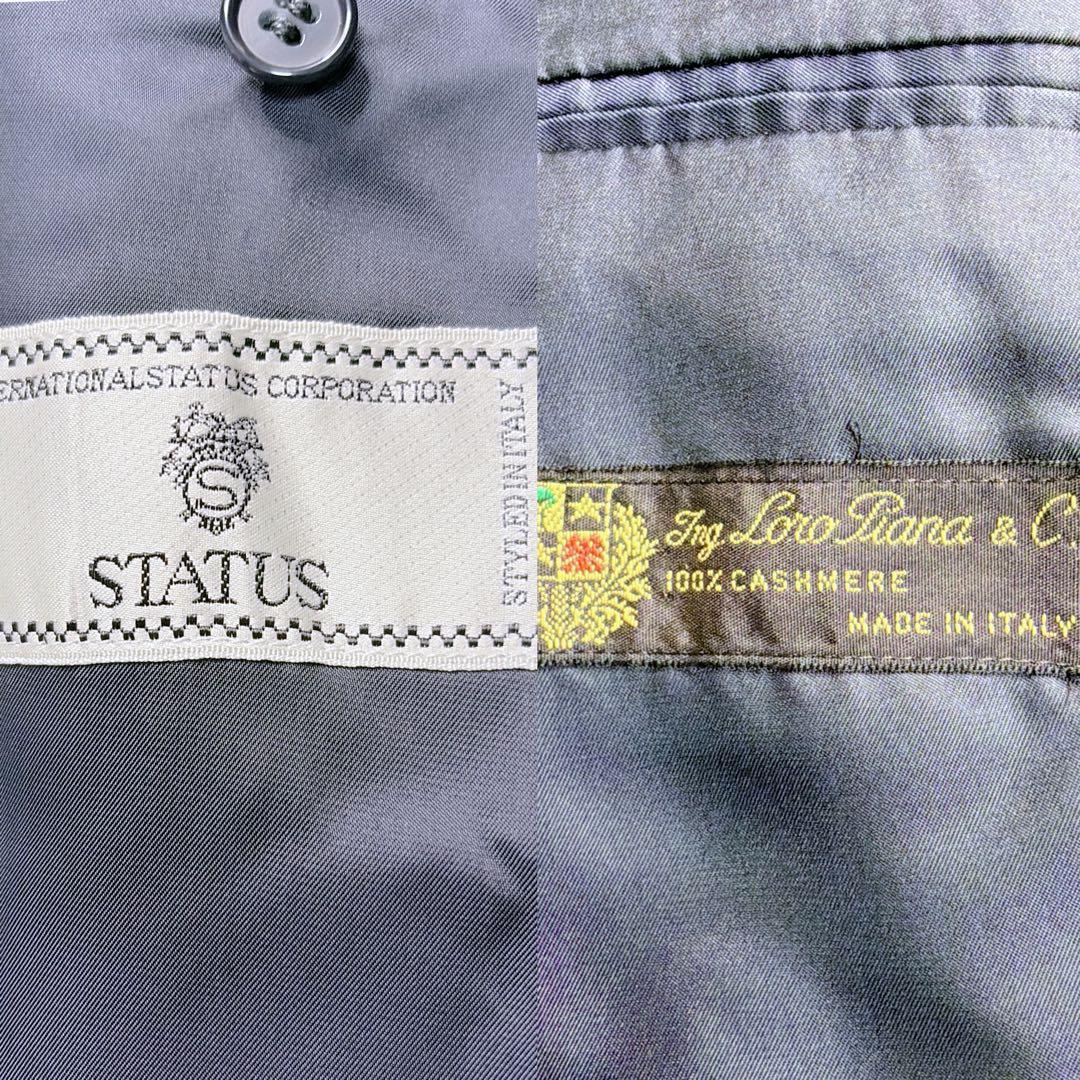 ロロピアーナ ヴィンテージ カシミヤ100 ジャケット イタリア製 紺 L