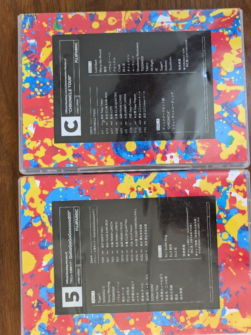 FAB BOX ⅲ　DVD4枚組のみ