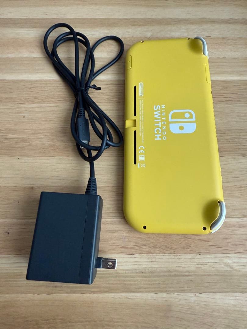 【美品】Nintendo Switch Lite イエロー 本体 充電器付き