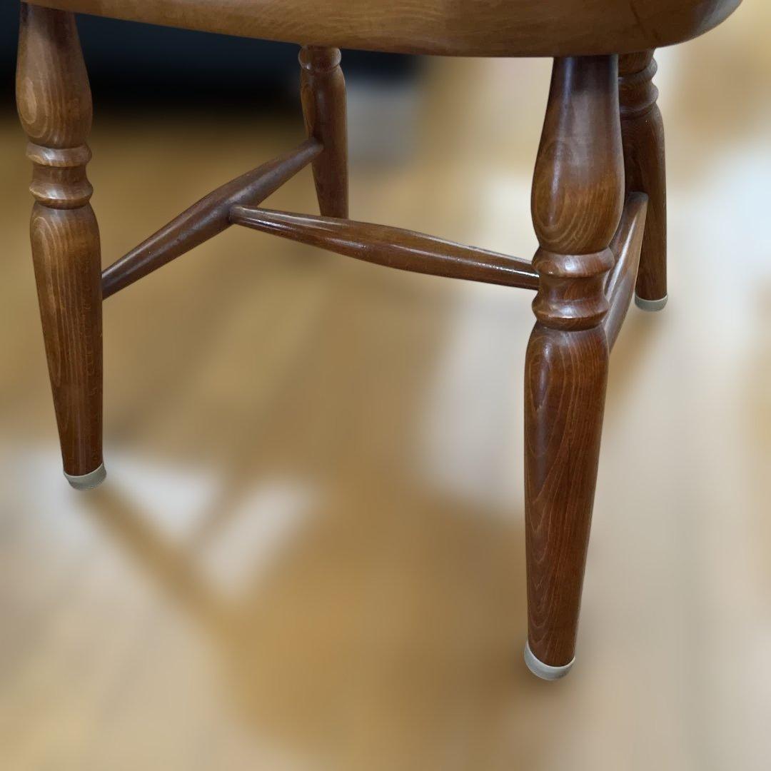 木製ダイニングチェア ブラウン