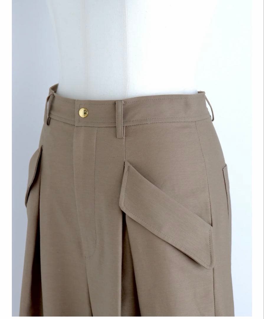 【GIRLISH St.cecilia】フラップワイドパンツⅡ