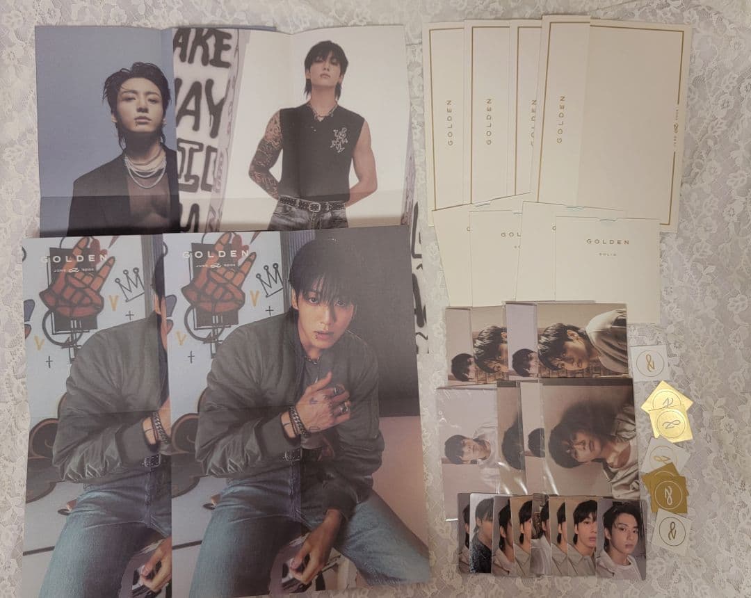 BTS JUNGKOOK アルバム GOLDEN ジョングク ラキドロ