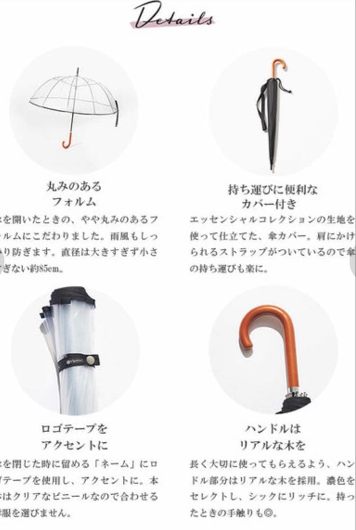 【未使用】大草直子LeSportsac レスポートサック 傘カバー付ボルドー