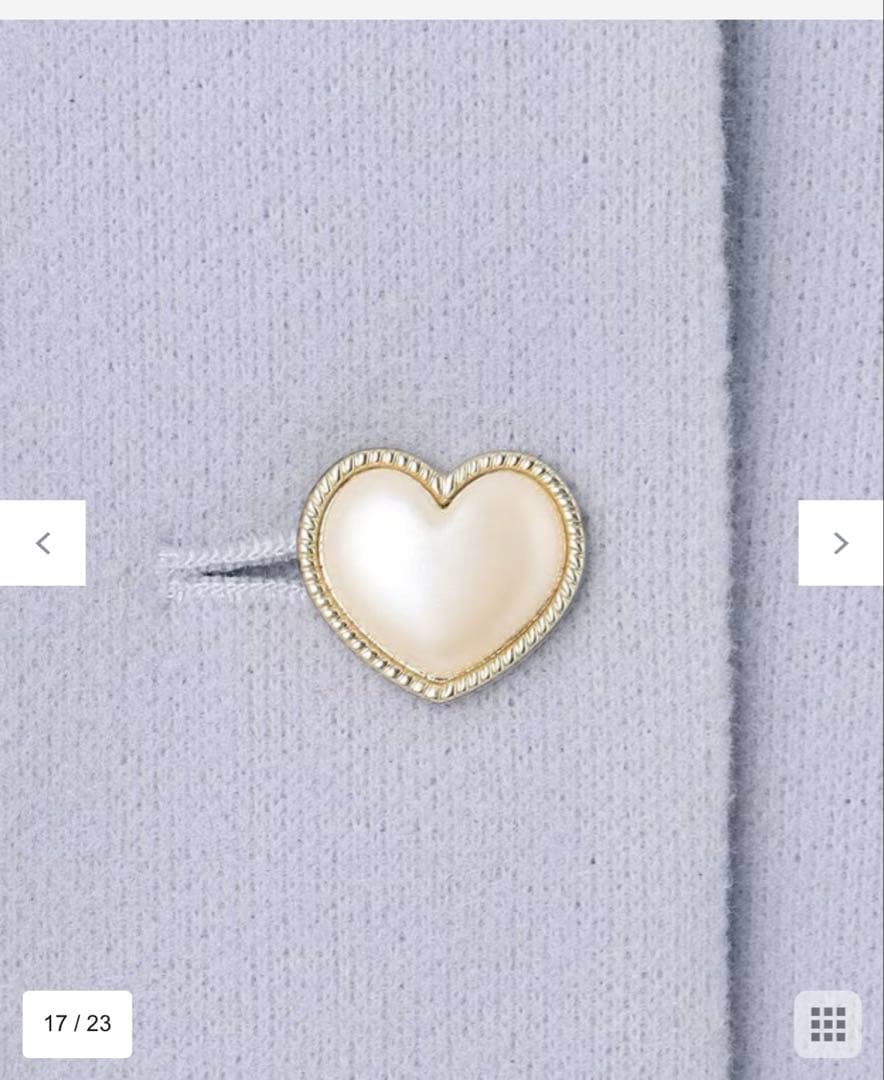 anyFAM 【新品タグ付き】130cm ウールライクコート　サックスブルー