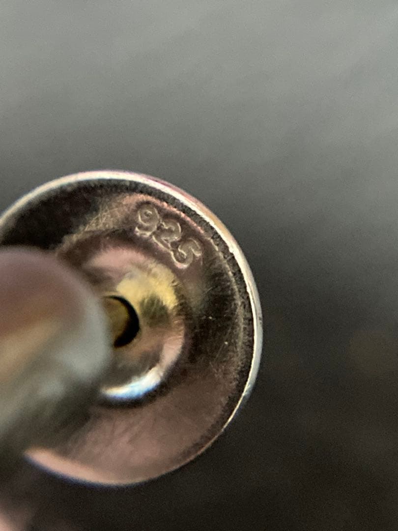 CAREERING キャリアリング SV シルバー フープピアス 片耳用