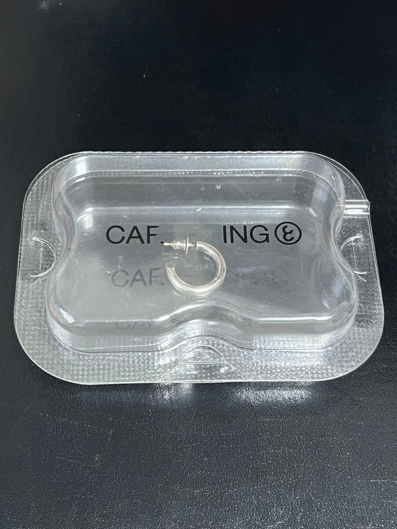 CAREERING キャリアリング SV シルバー フープピアス 片耳用