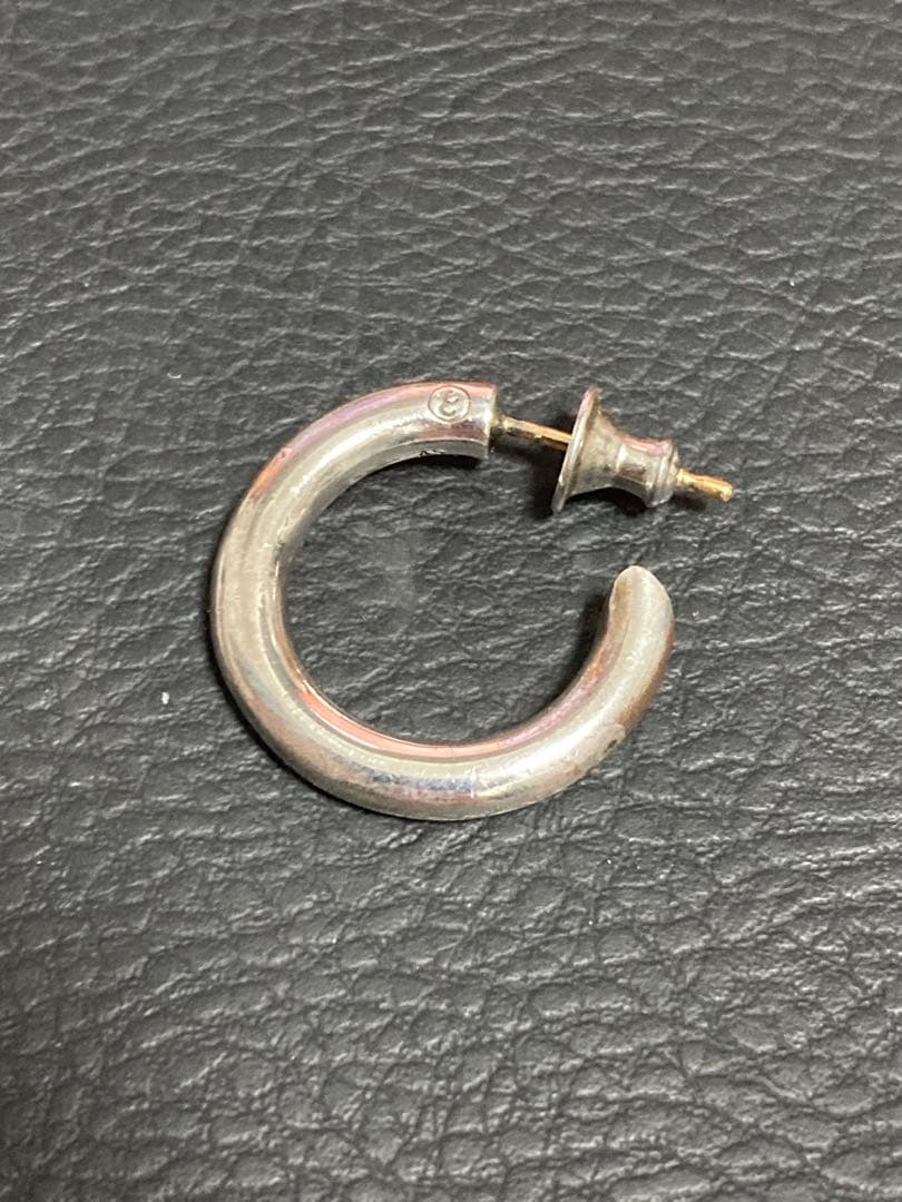 CAREERING キャリアリング SV シルバー フープピアス 片耳用