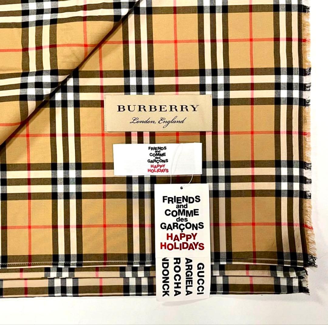 BURBERRY COMME des GARCONS 2018 コラボ　ストール