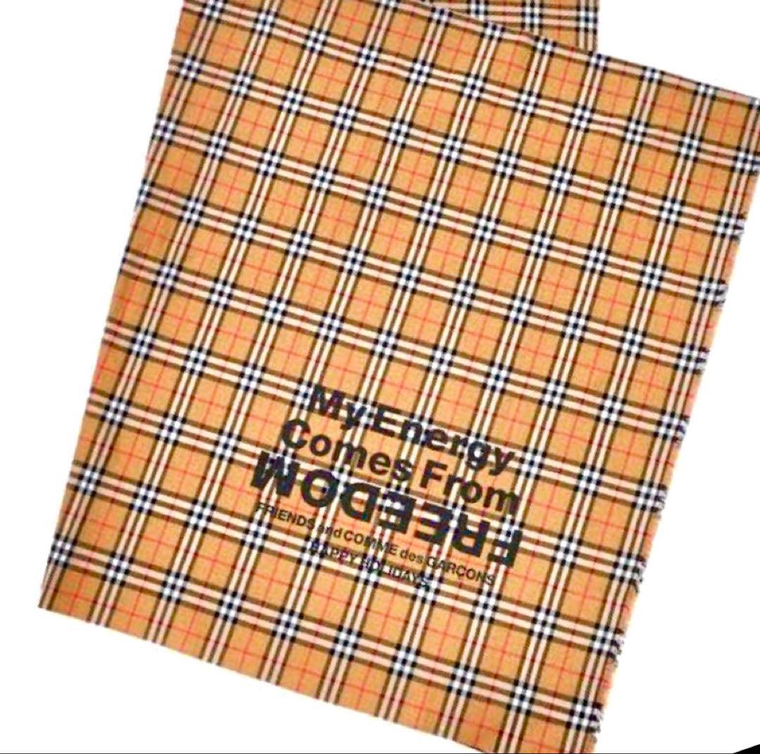 BURBERRY COMME des GARCONS 2018 コラボ　ストール