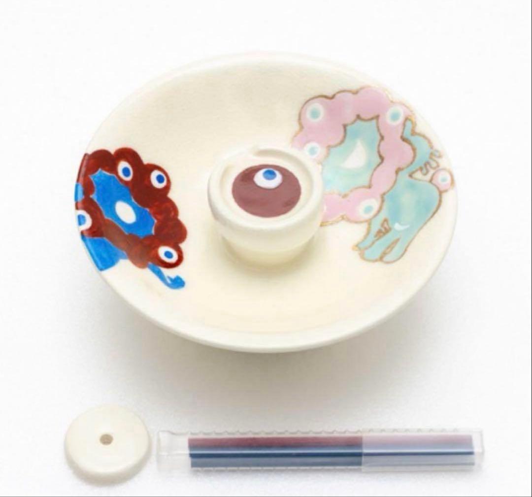 EXPO2025 ミャクミャク 京焼・清水焼 香立て＆お香セット　大阪・関西万博