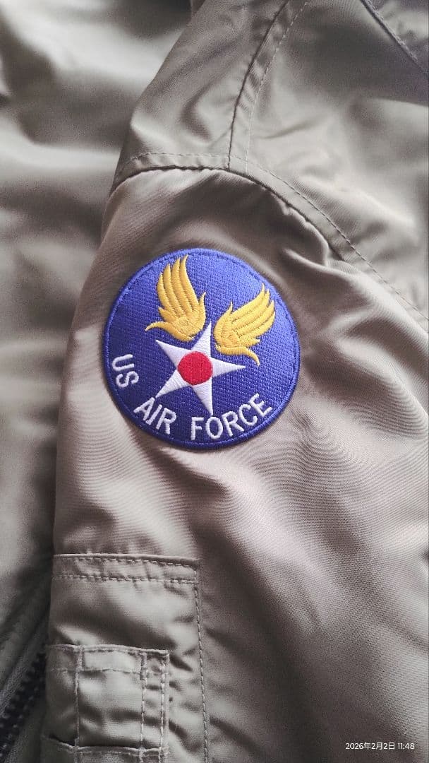 みつ　美品　WAIPER B-15B フライトジャケット 40サイズ