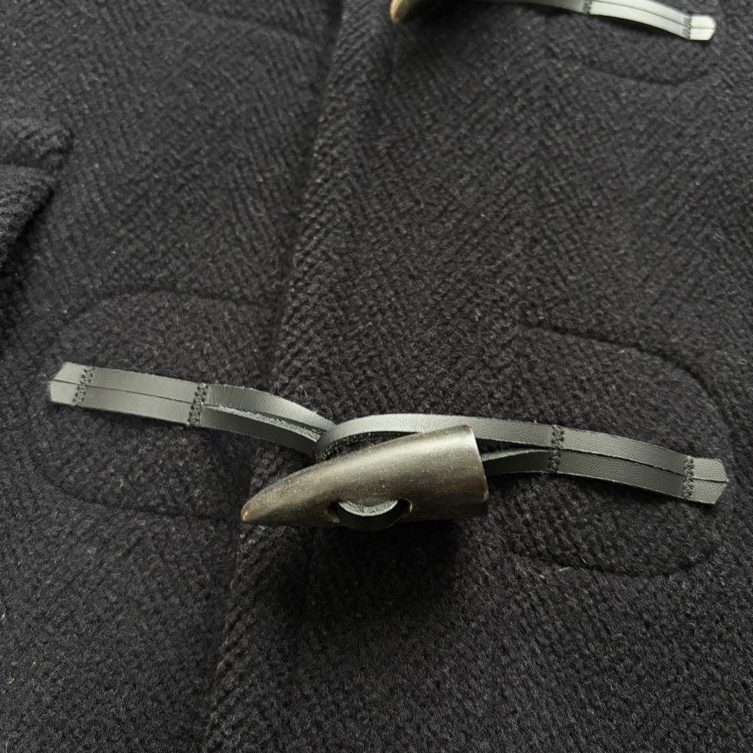 インバーティア ダッフルコート ジョシュアエリス 英国製 ネイビー 36