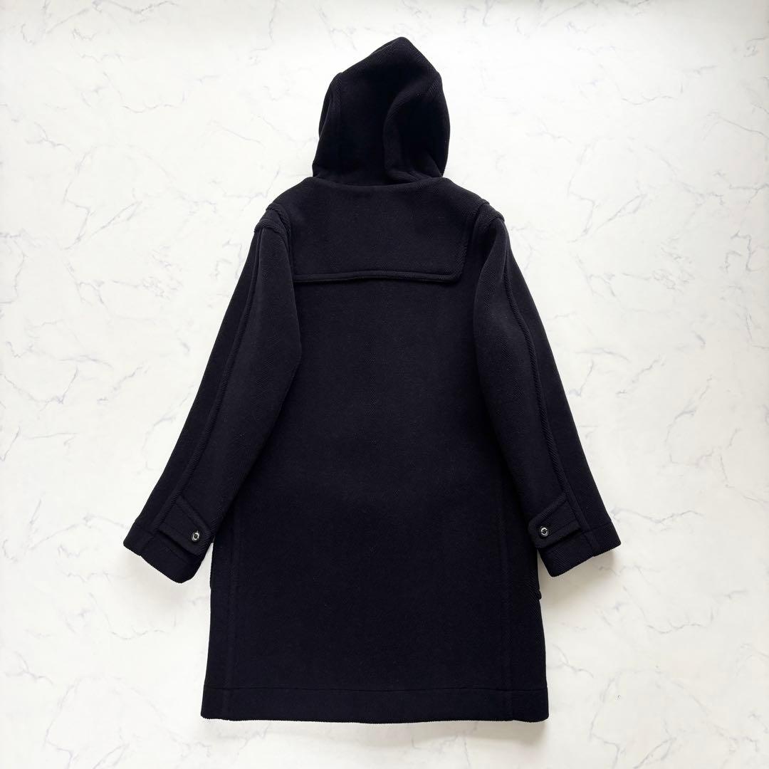 インバーティア ダッフルコート ジョシュアエリス 英国製 ネイビー 36