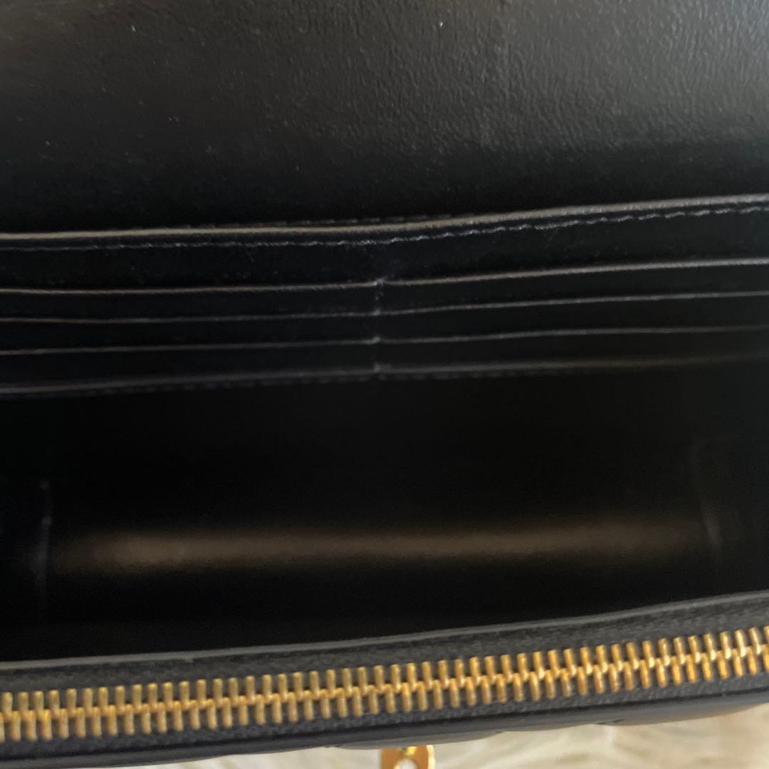 Mulberry スモールダーリー チェーン　レザー　キルティングバッグ　黒