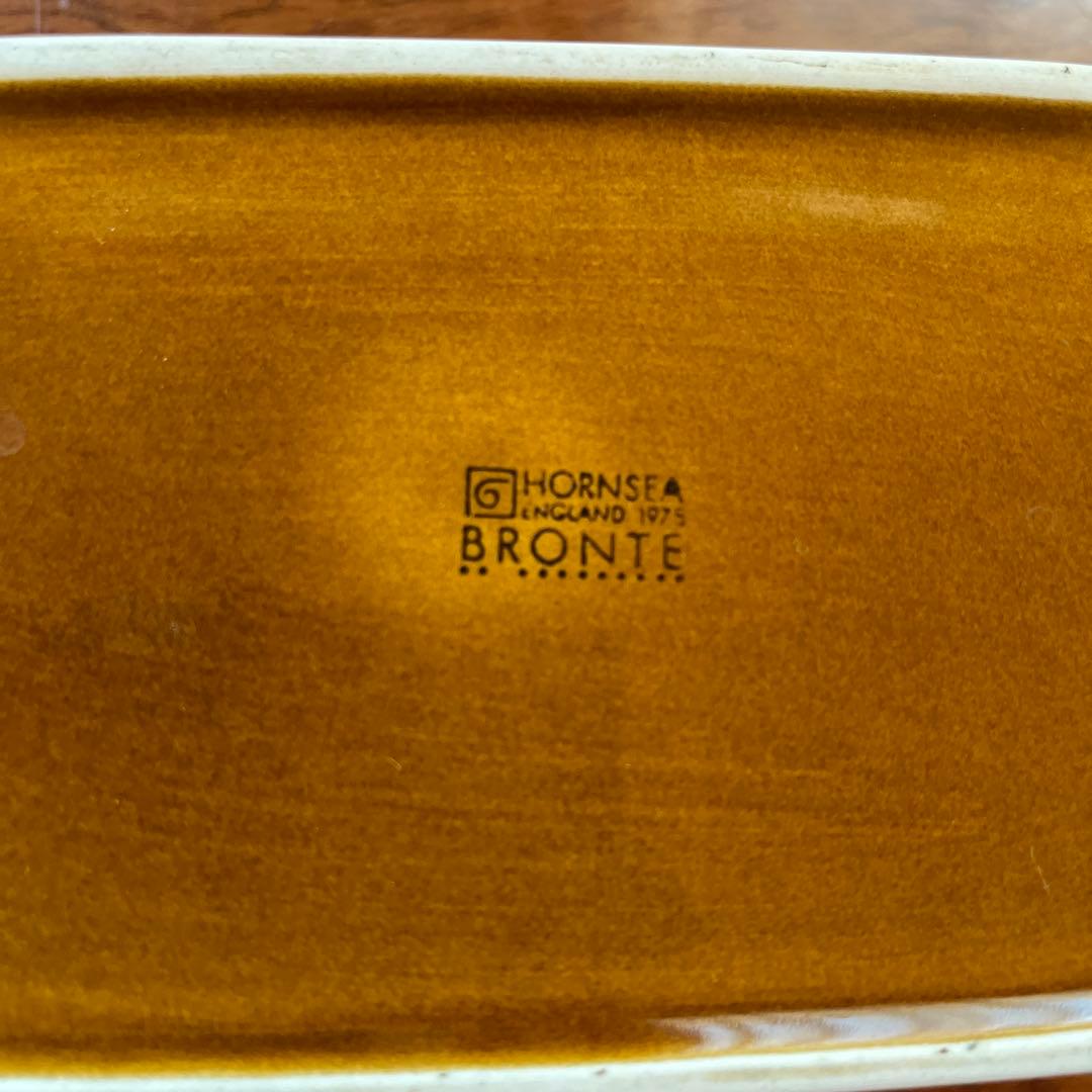 昭和レトロ　￼￼HORNSEA ホーンジービンテージバター入れ　英国製1975