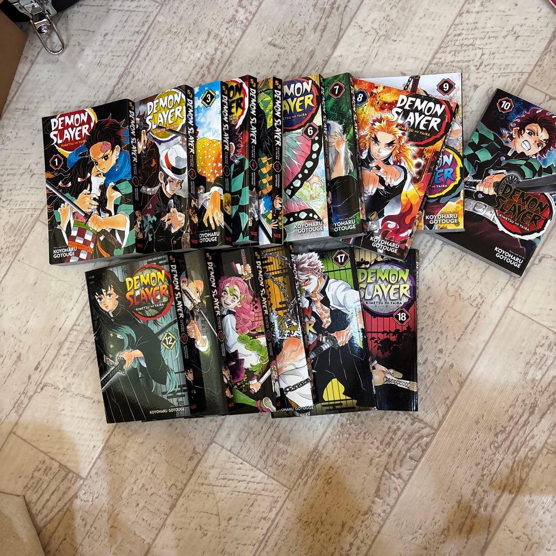 11巻、16巻抜け　DEMON SLAYER 鬼滅の刃　英語版