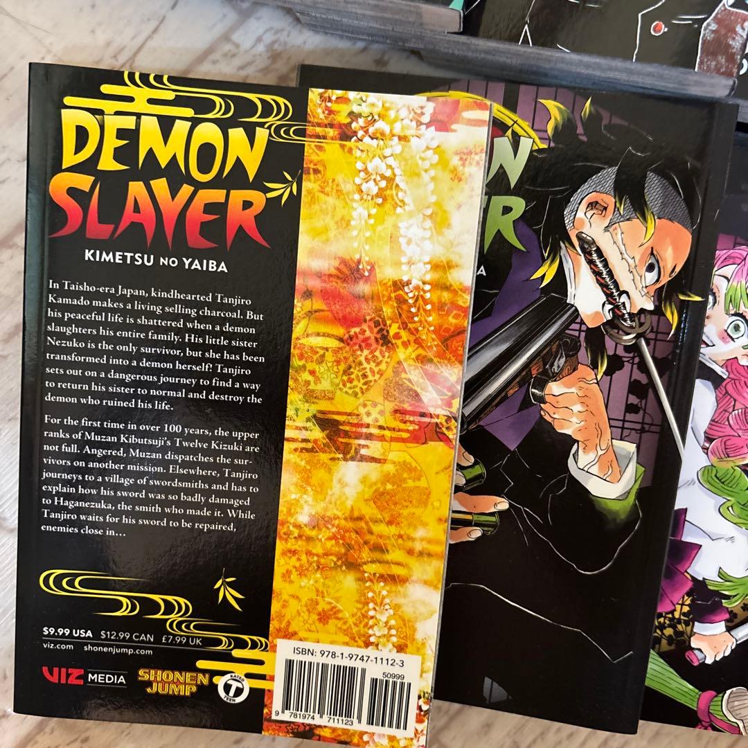 11巻、16巻抜け　DEMON SLAYER 鬼滅の刃　英語版