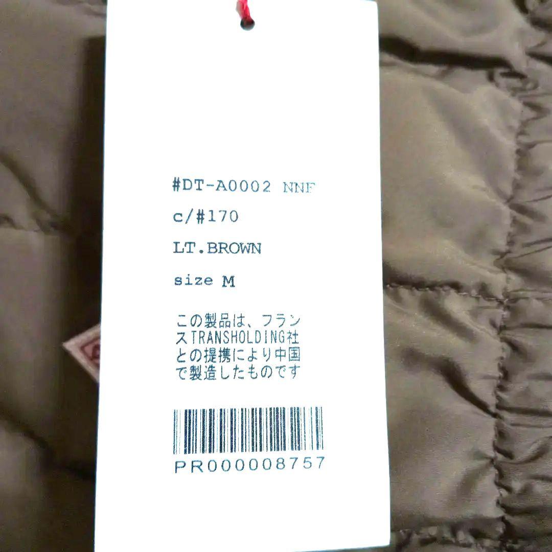 DANTON ダウンベスト LT.BROWN Mサイズ新品タグ付き
