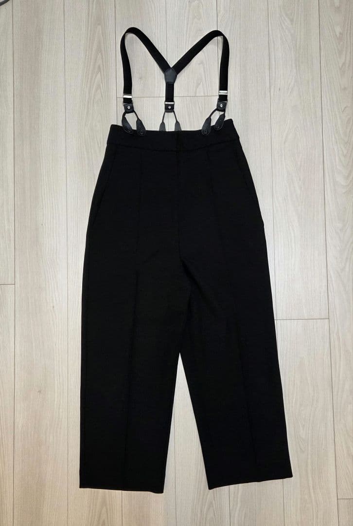 【美品】AKTE ストラップワイドパンツ　 サイズ2