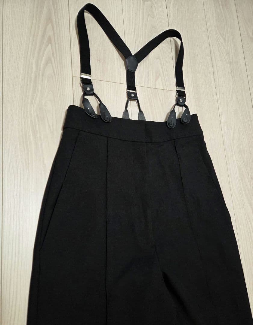 【美品】AKTE ストラップワイドパンツ　 サイズ2