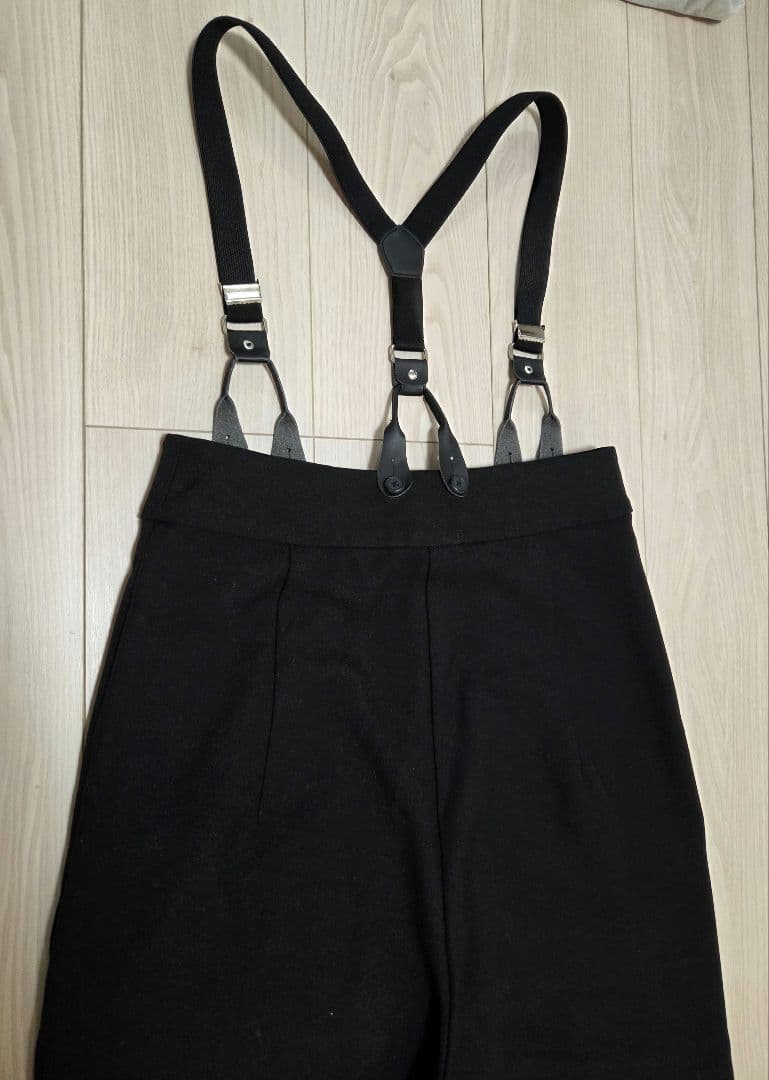 【美品】AKTE ストラップワイドパンツ　 サイズ2