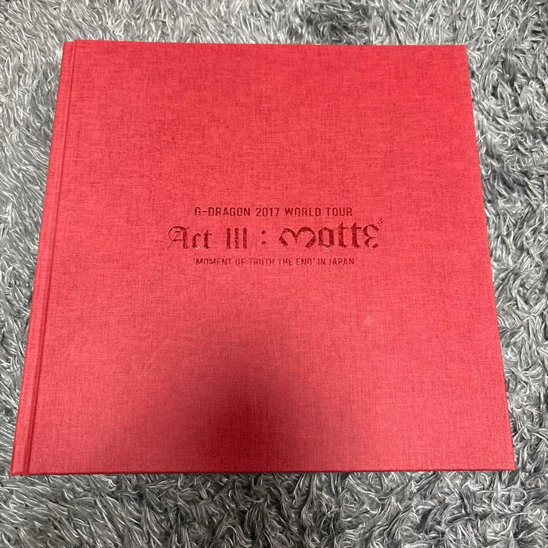 K-POP・アジア G-DRAGON CONCERT ACT III : MOTTE DVD