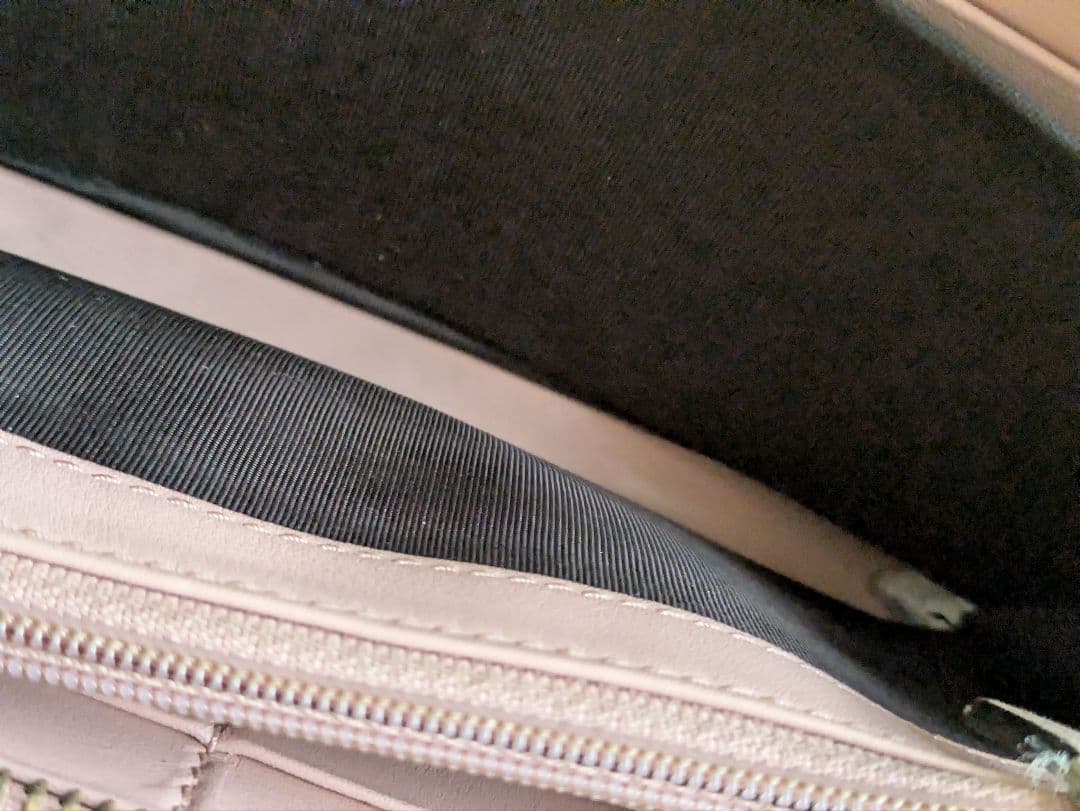 値下げ GGマーモント ゴースト 長財布 PVC ピンク