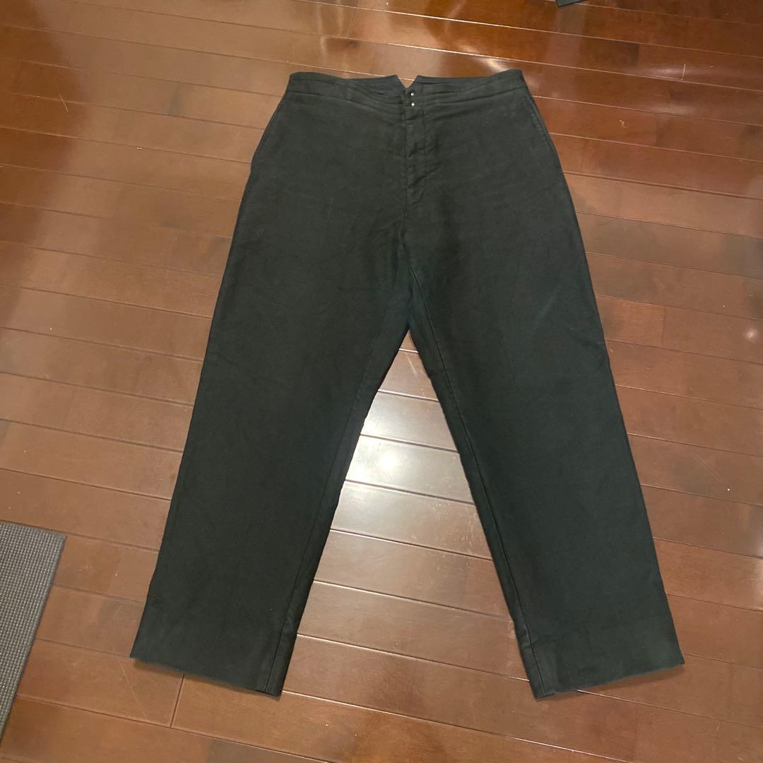 COMOLI モールスキンバックストラップパンツ サイズ3