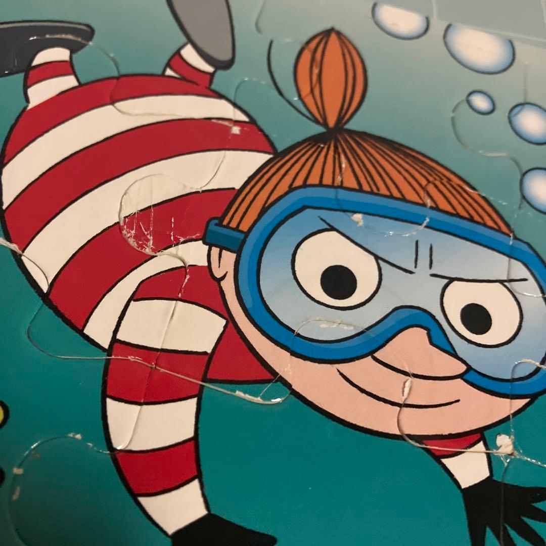 フィンランド語　ジグゾーパズル絵本　ちびのミイ　ムーミン