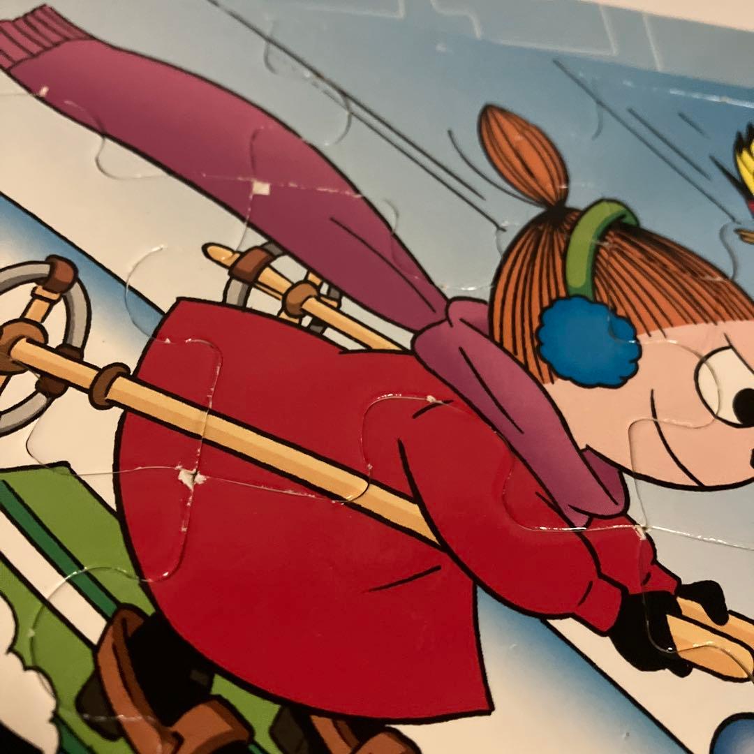 フィンランド語　ジグゾーパズル絵本　ちびのミイ　ムーミン