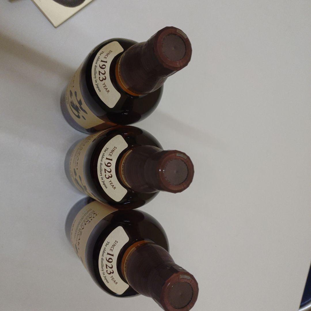 山崎シングルモルトウイスキー 700ml 3本セット「専用箱付」