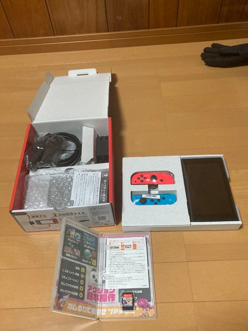 バッテリー強化版 Switch本体 ネオンレッド ネオンブルー　最終値下げ！