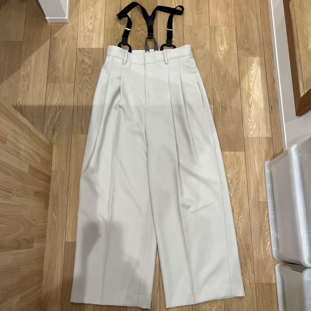 サロペット・オーバーオール・オールインワン louren suspenders wide pants