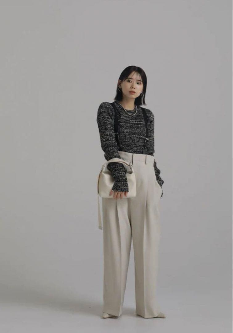 サロペット・オーバーオール・オールインワン louren suspenders wide pants