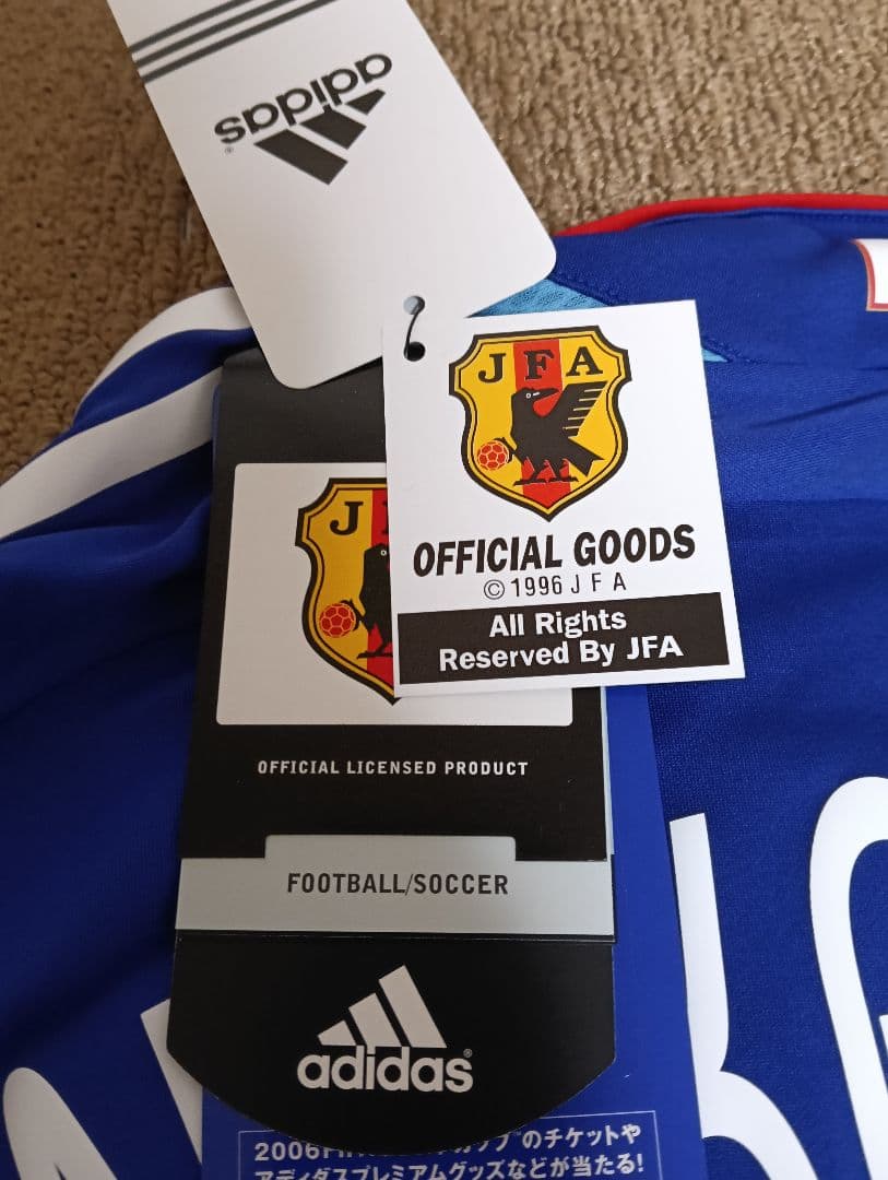 【激レア】日本代表サッカーユニフォーム 中村俊輔 10 ドイツ大会 Oサイズ